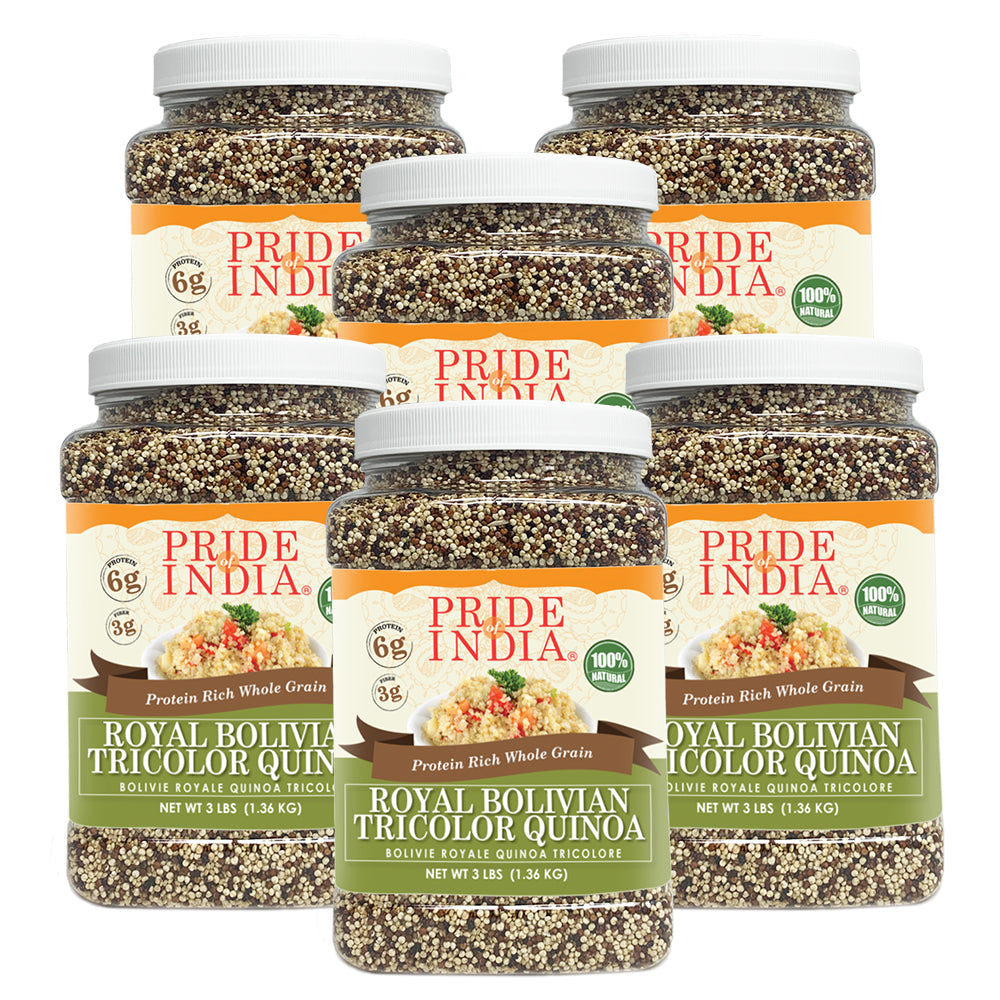 Three Color Quinoa - Protein Rich Whole Grain Jar