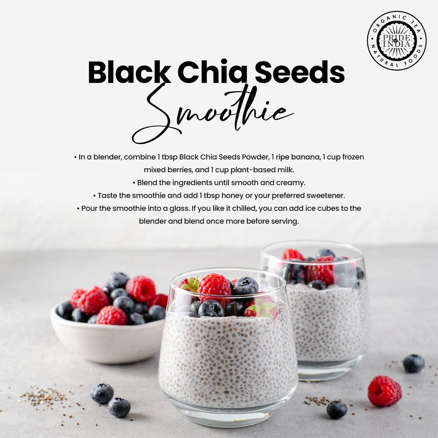 Cold Milled Raw Chia Ground - Omega-3 & Fiber Superfood Jar