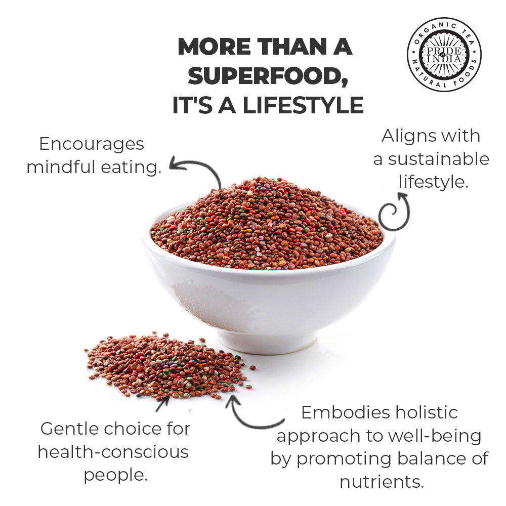 Red Royal Quinoa - Protein Rich Whole Grain Jar