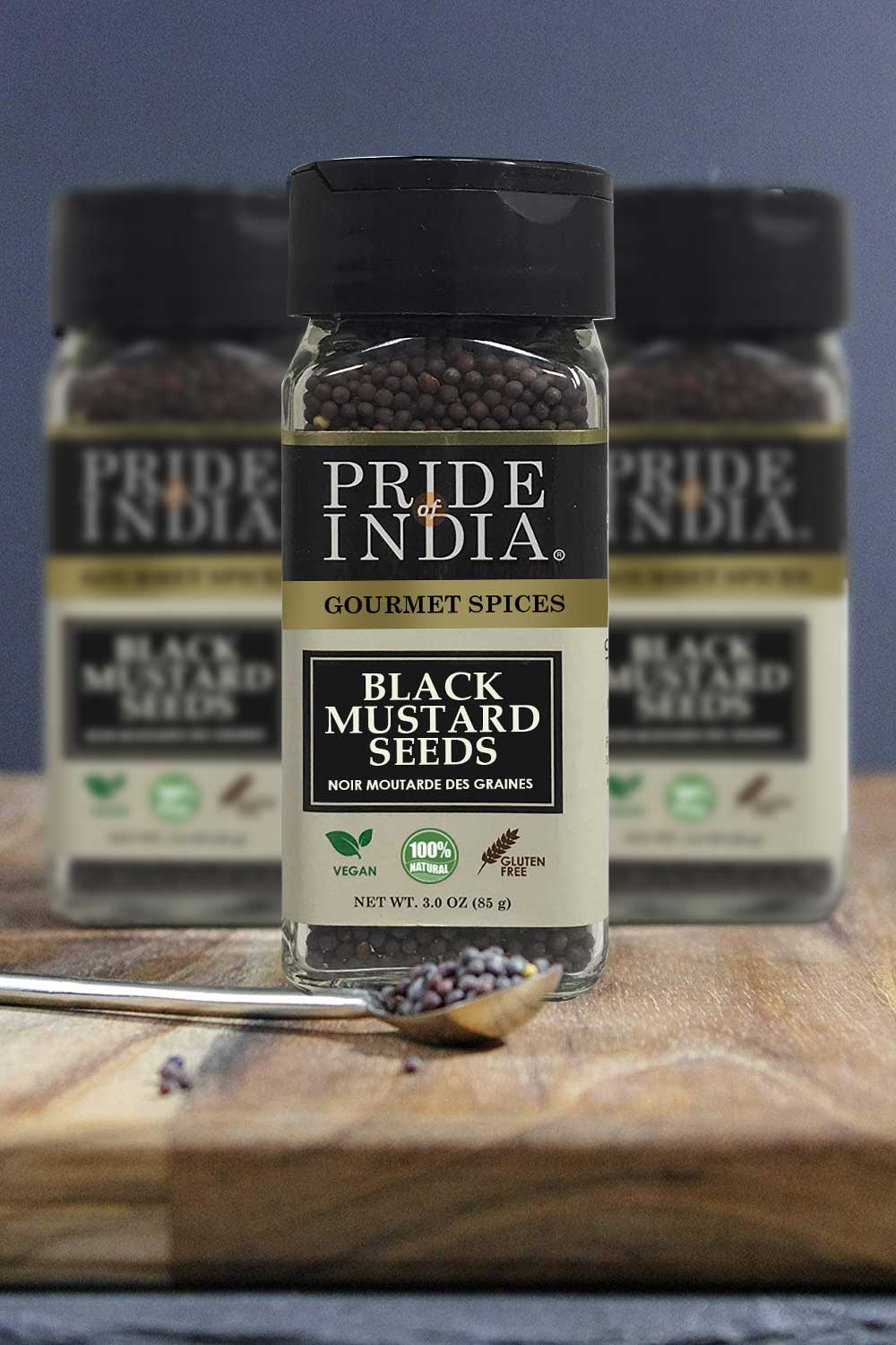 Gourmet Black Mustard Seed Whole