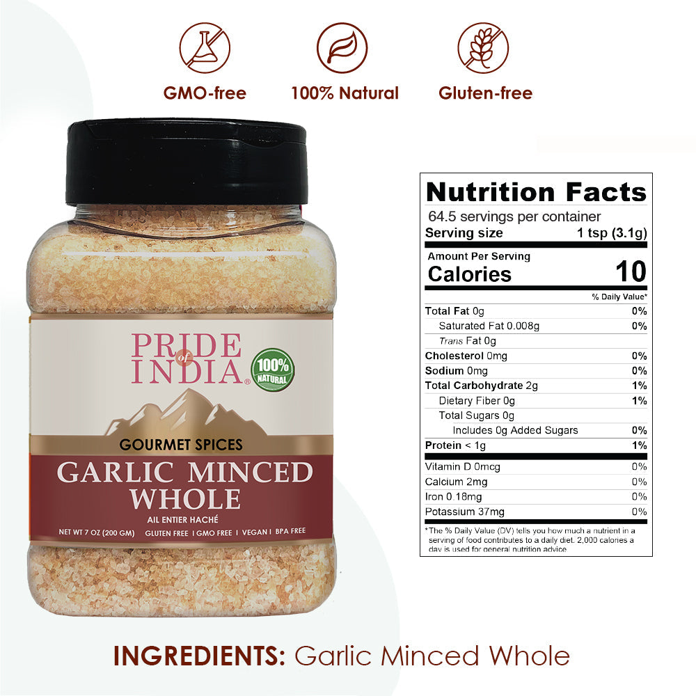 Gourmet Garlic Minced Whole