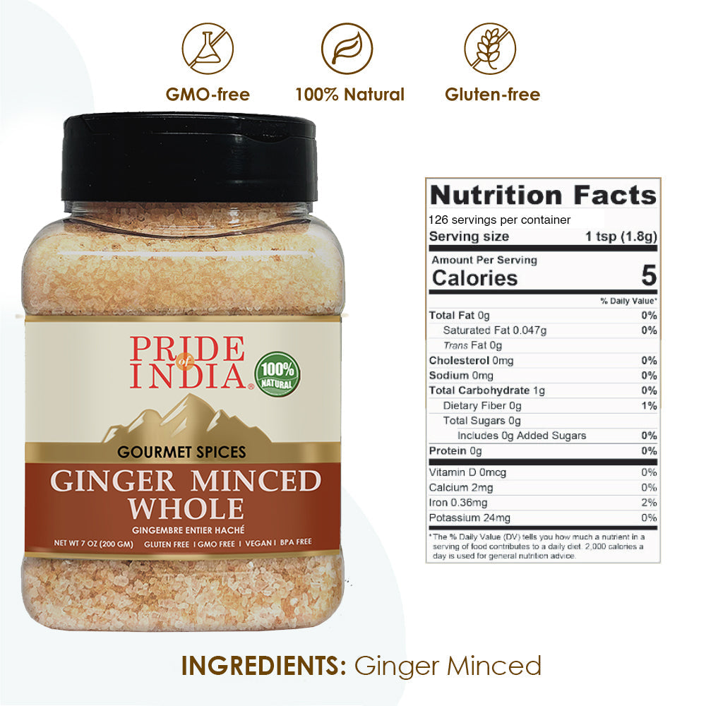 Gourmet Ginger Minced Whole