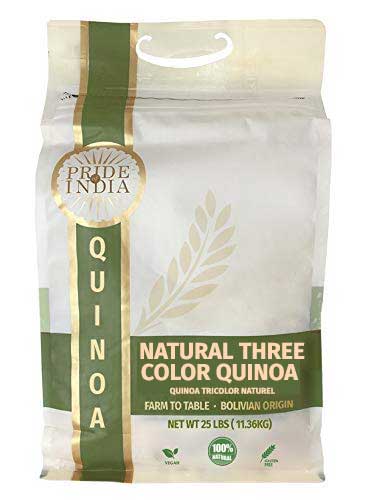 Three Color Quinoa - Protein Rich Whole Grain Jar