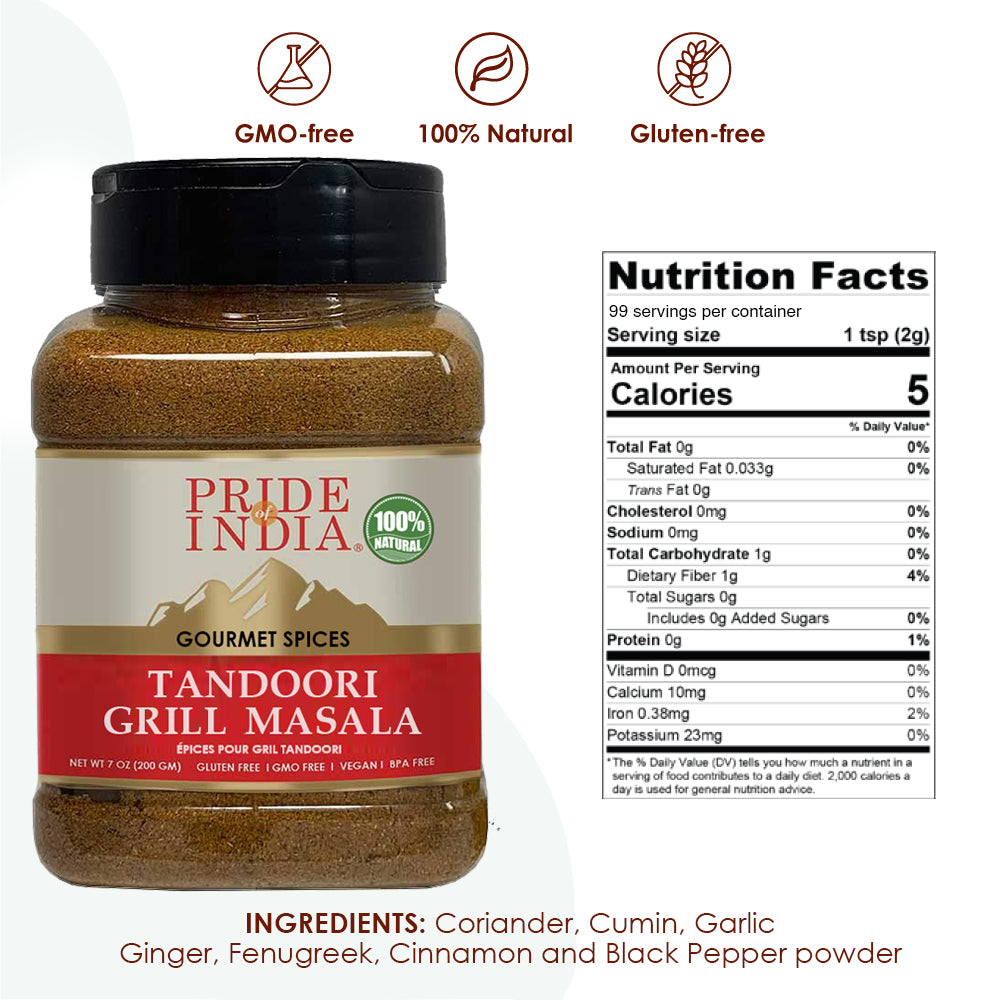 Tandoori Grill Masala - 7 oz