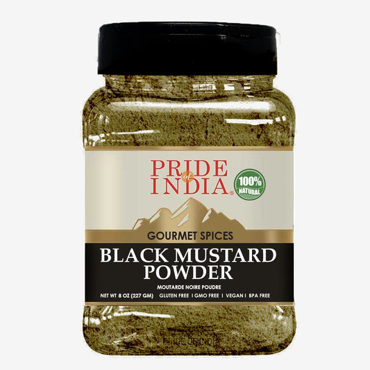 Black Mustard Seed Ground – Perfect Ingredient in Spice Blends - 8 oz