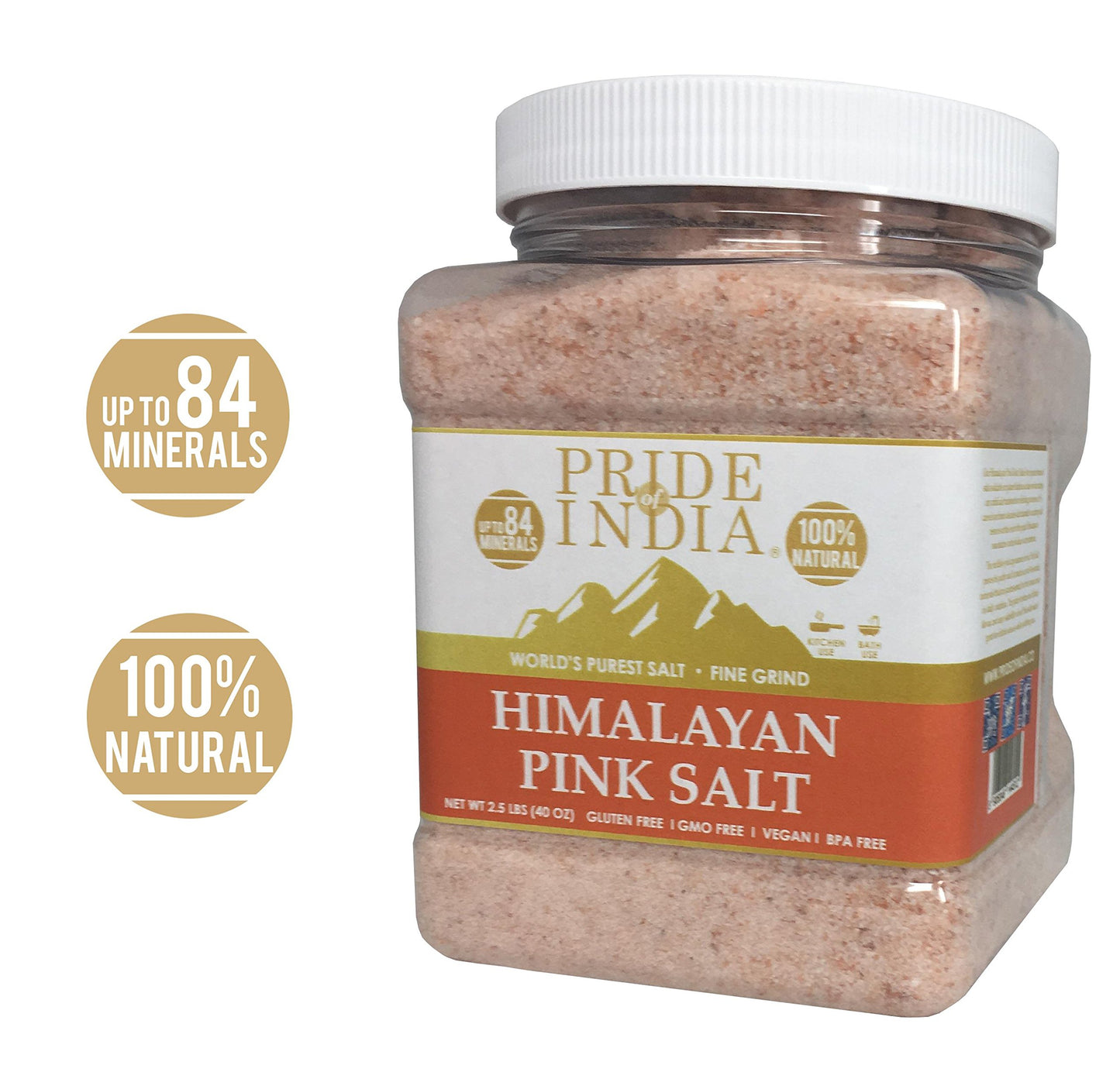 Himalayan Pink Rock Salt - Fine Grind