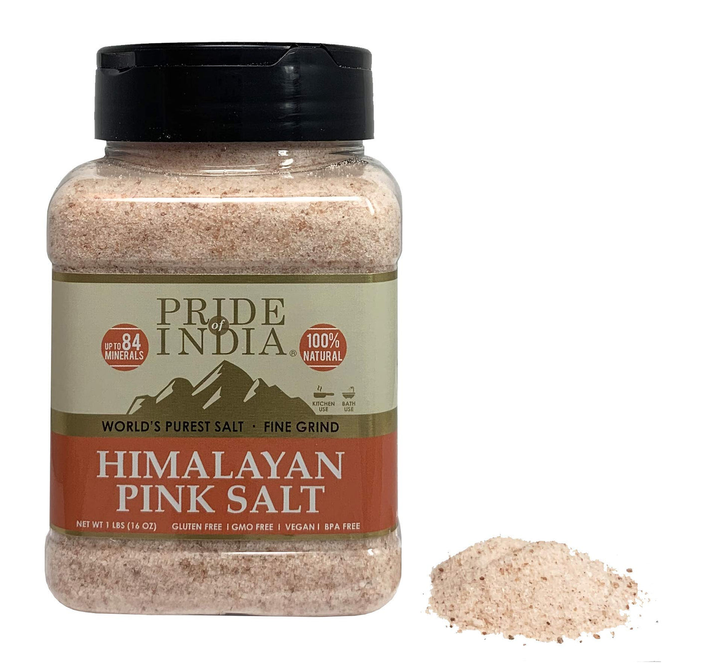 Himalayan Pink Rock Salt - Fine Grind