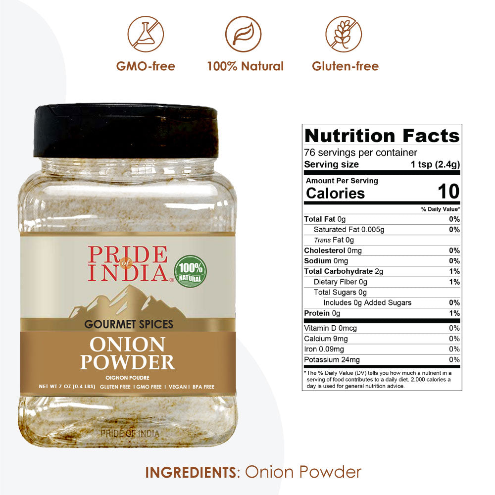 Onion Fine Ground - 8 oz