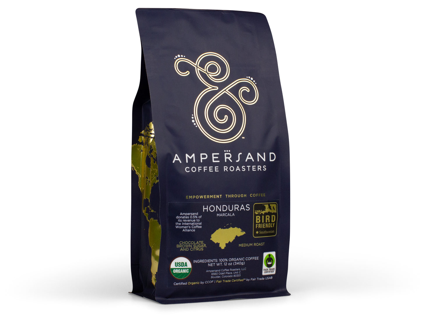 Honduras Bird Friendly Fair Trade Organic Coffee, 12 oz.