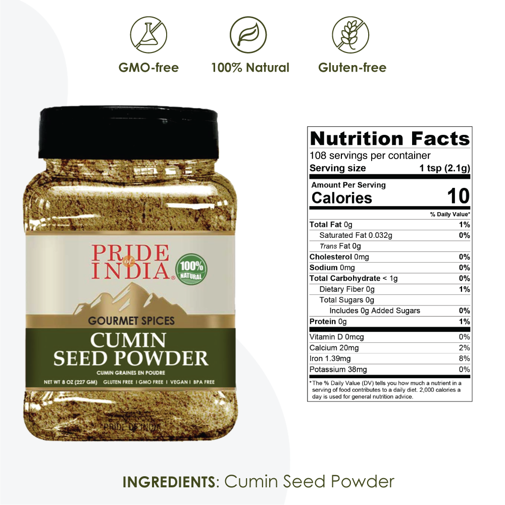 Cumin Seed Ground - 8 oz